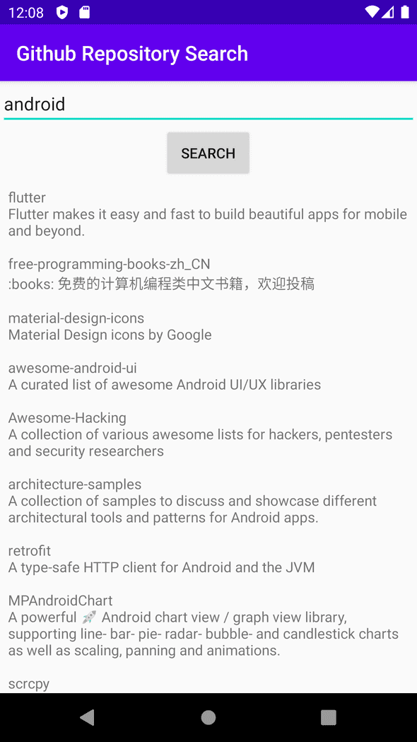 app screenshot app screenshot